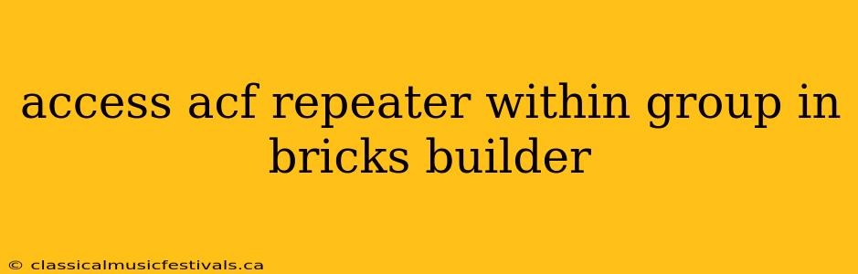 access acf repeater within group in bricks builder