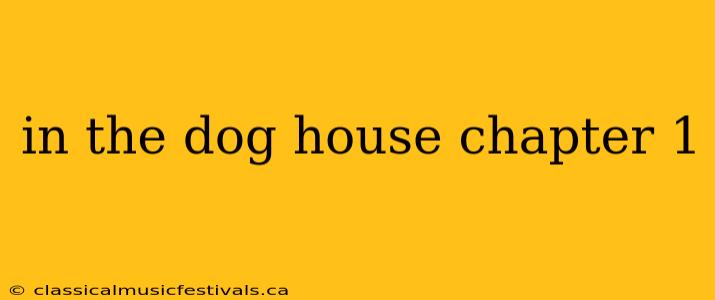 in the dog house chapter 1